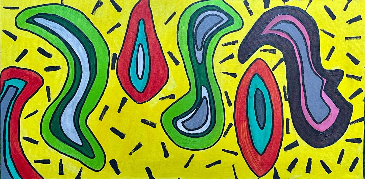 Dancing Nails 12x24